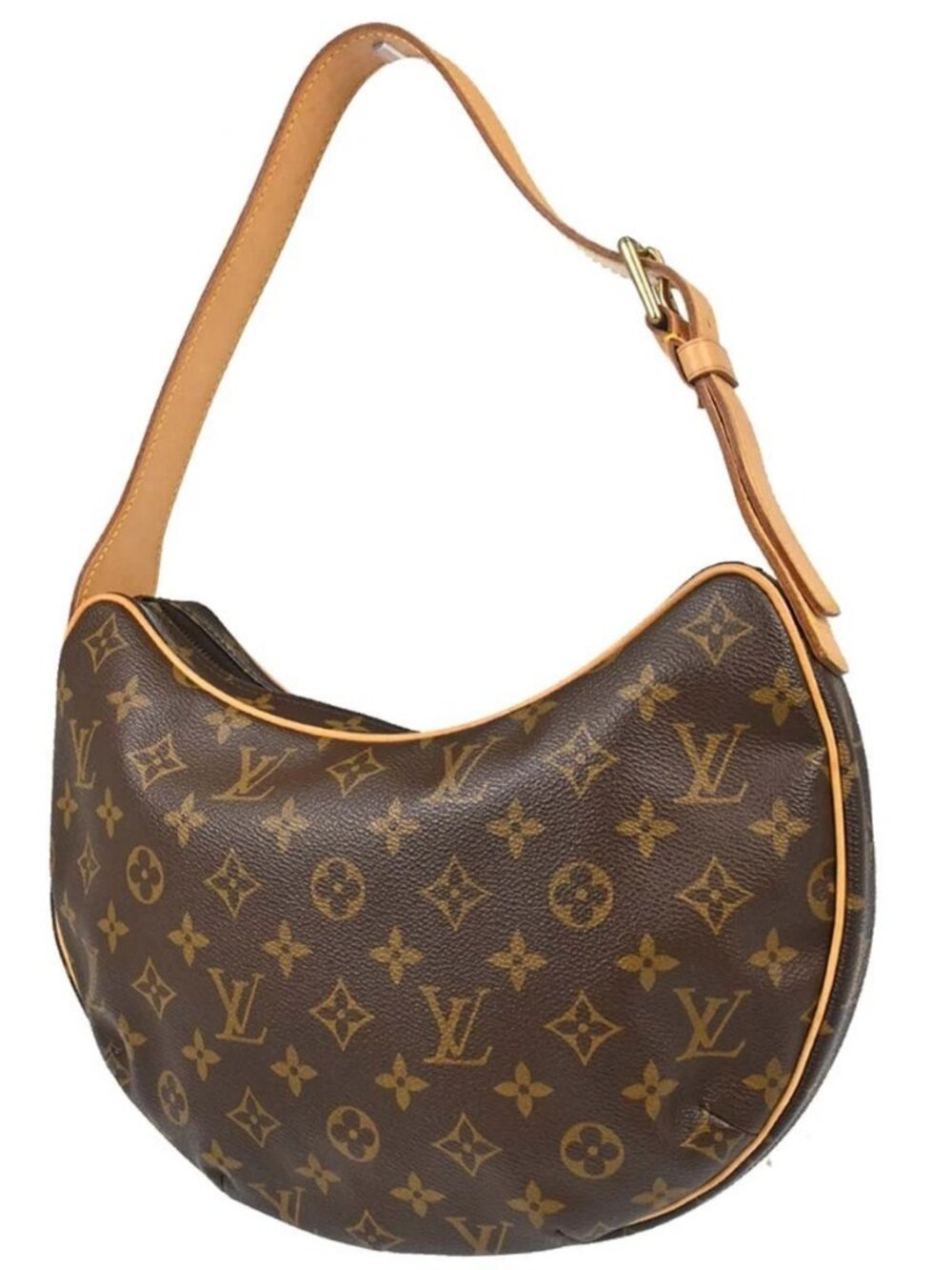 Louis Vuitton Monogram Croissant MM Handbag M51512 FL1014 168460 - Picture 2 of 15